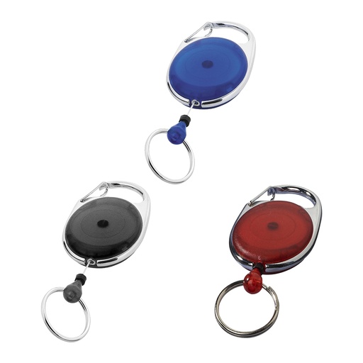 [K21] Llavero Metálico Mosquetón Extensor -[K21]b