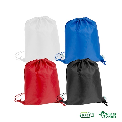 [R30] Mochila Tipo Morral En Tela Rpet -[R30]d