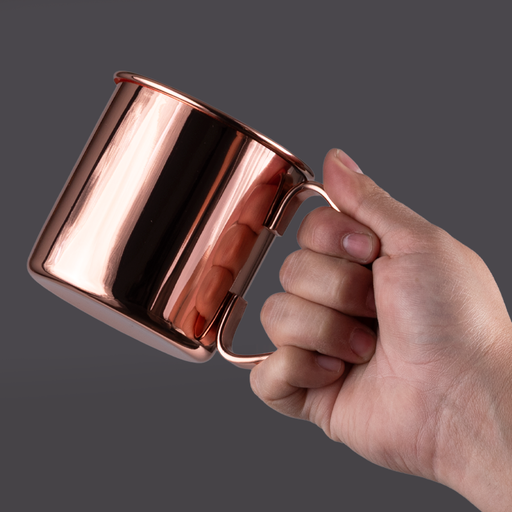Tazón Metálico Encobrizado "COPPER" 1/2 L -[M96]d