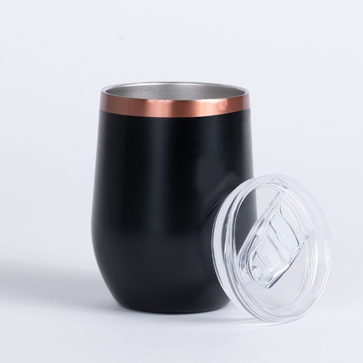 Vaso Térmico Negro/Encobrizado "LEEDS" 350CC -[M95]d