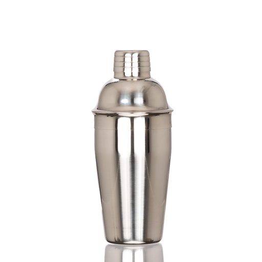 Coctelera Metálica Plateada "SILVER" 500CC -[M68]d