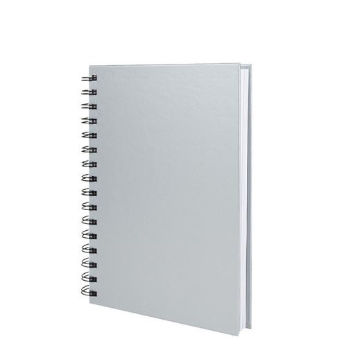 Cuaderno Matemáticas Tapa Dura Plateada. -[N59]d
