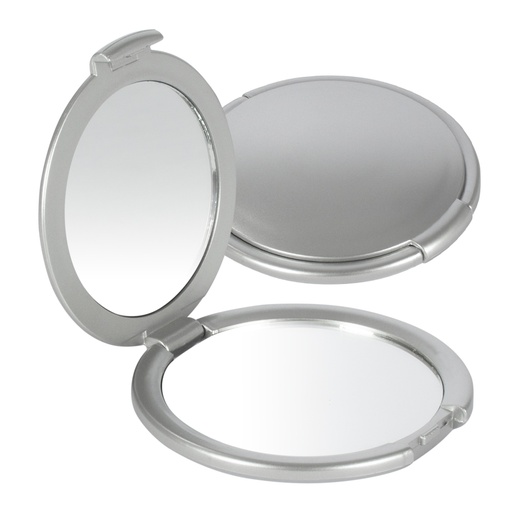 Espejo Plateado Doble -[B39]d