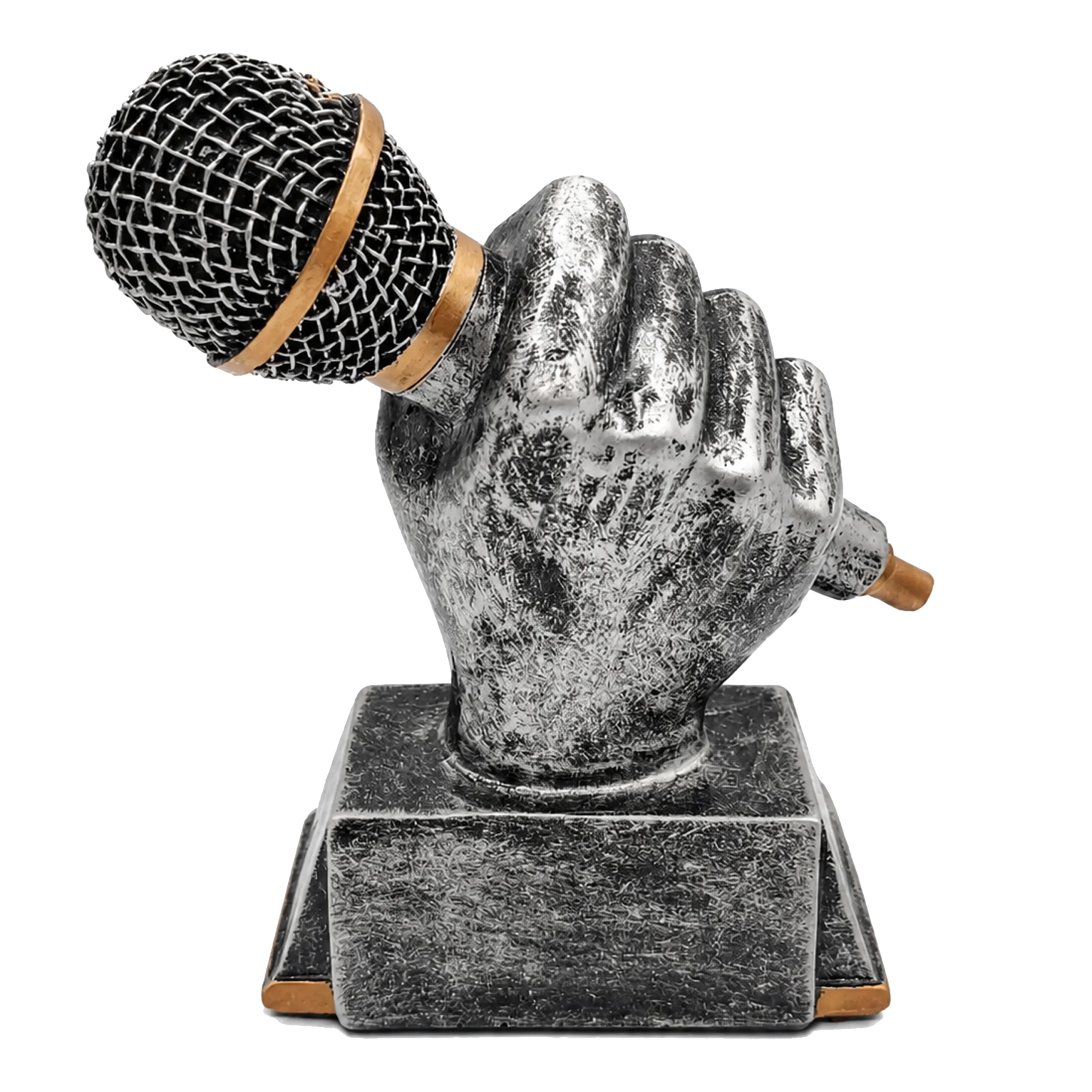 [591039307] Trofeo Resina Microfono MIC10 -[591039307]b