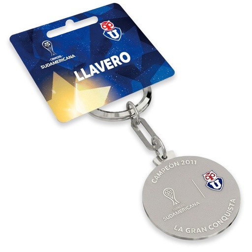 [591075996] Llavero Metálico Universidad De Chile Sudamericana -[591075996]b