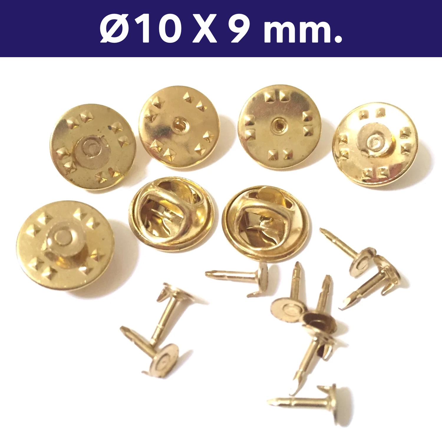 [591080224] Soporte Piocha Con Cierre Mariposa SOMA02 Dorado -[591080224]b