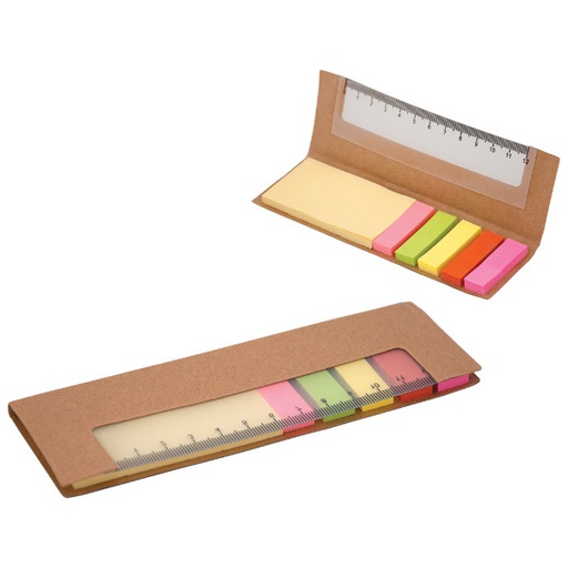 [601060745] Set Memo Set Tapa Cartón + Regla N23 -[601060745]b