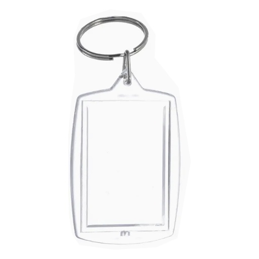 [601055447] Llavero Plástico Para Foto K76 Transparente -[601055447]b