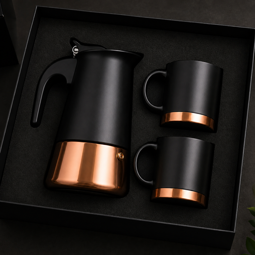 [601063392] Set De Cafetera Italiana Y Tazas M56 -[601063392]b