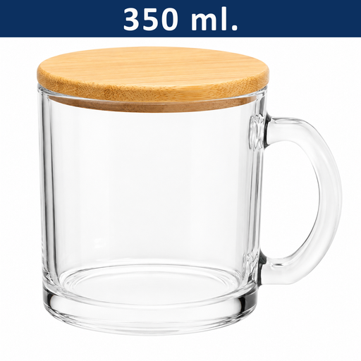 [601063751] Mug Taza Vidrio Con Tapa M321 -[601063751]b