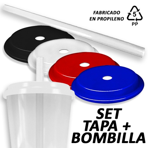 Set Tapa Y Bombilla -[M160]b