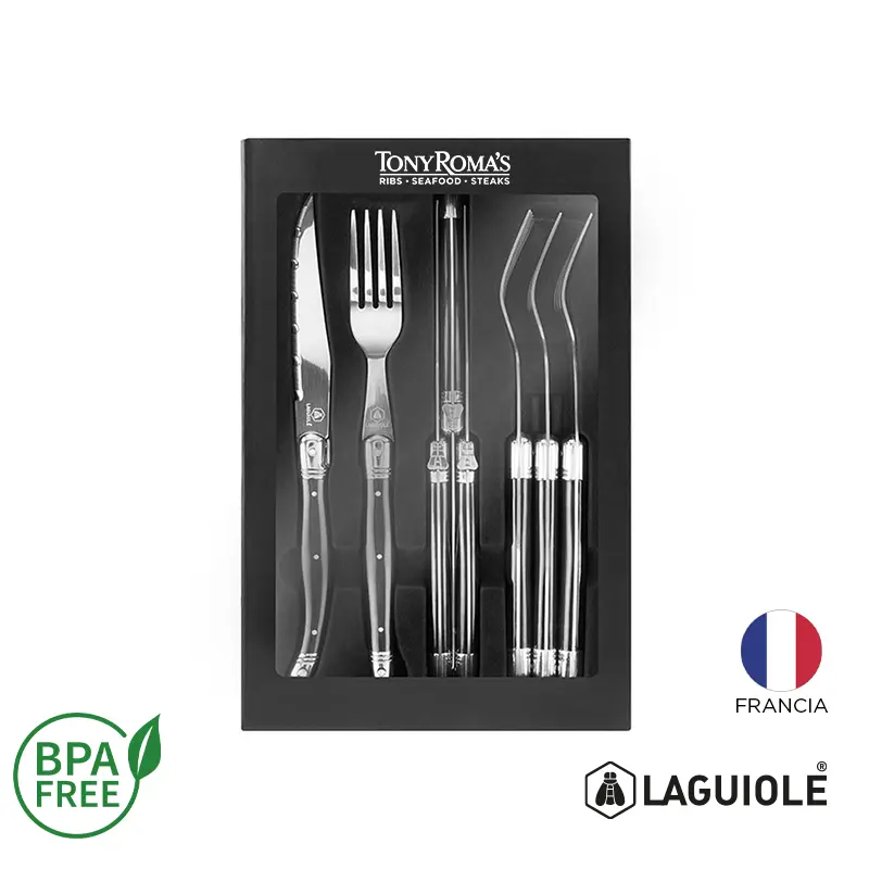 [99030500000062062000] Set De 8 Cubiertos Laguiole -[99030500000]a