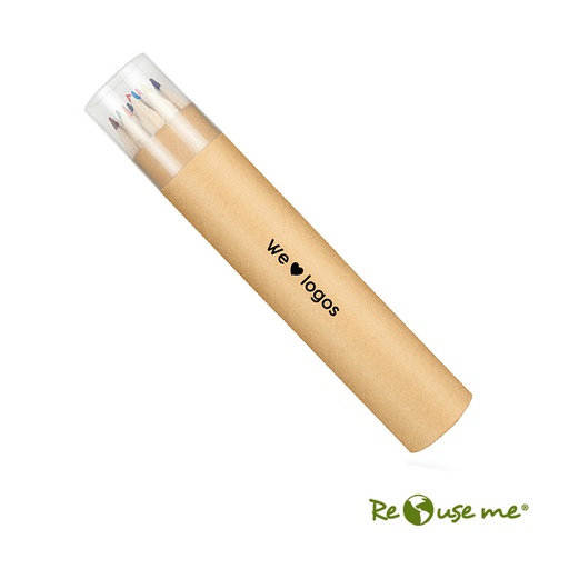 [22011000016036036000] Set De Lapices Colores Eco 12 Tubo -[22011000016]a